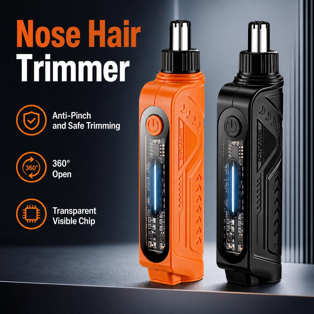 Men'S Grooming Facial - Rechargeable Nose Hair Trimmer And Facial