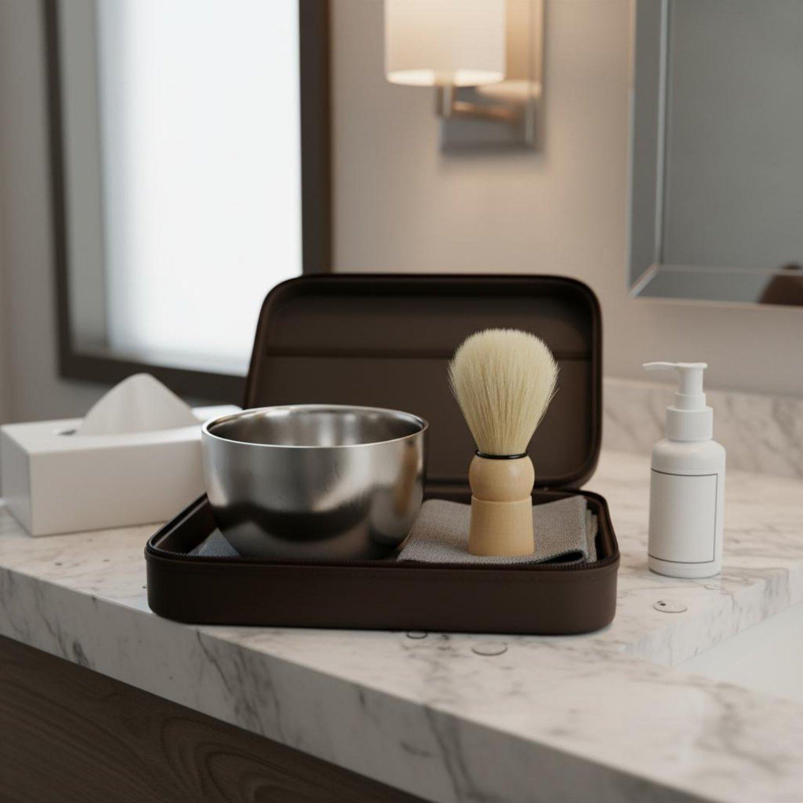 Metal Shaving Foam Bowl for Me - Men'S Grooming Facial review and price