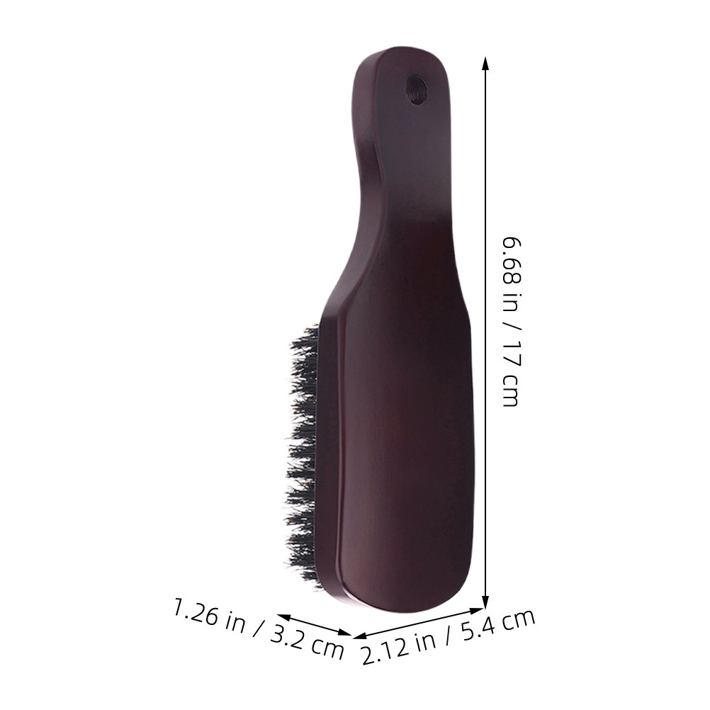 2Pcs Wood Handle Boar Bristle  - Men'S Grooming Facial review and price