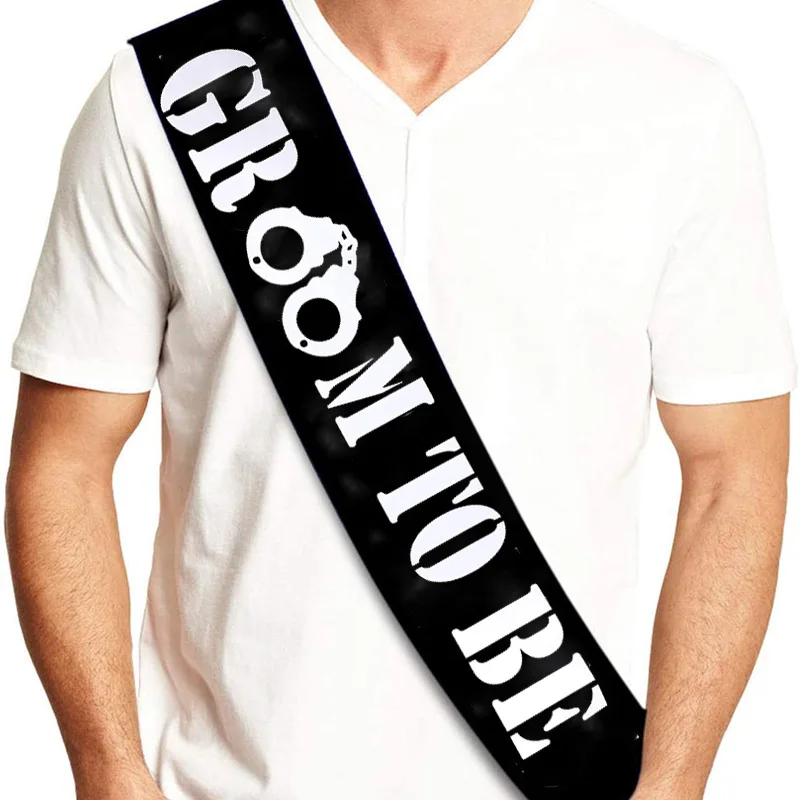 Groom to Be Sash Funny Wedding - Men'S Grooming Gift Ideas review and price
